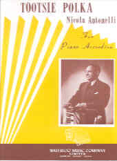 Antonelli Tootsie Polka Accordion Sheet Music Songbook