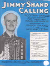 Jimmy Shand Calling Sheet Music Songbook