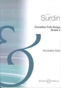Canadian Folk Songs Grade 2 Surdin Accordion Sheet Music Songbook