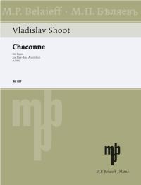 Shoot Chaconne Free-bass Accordion Sheet Music Songbook