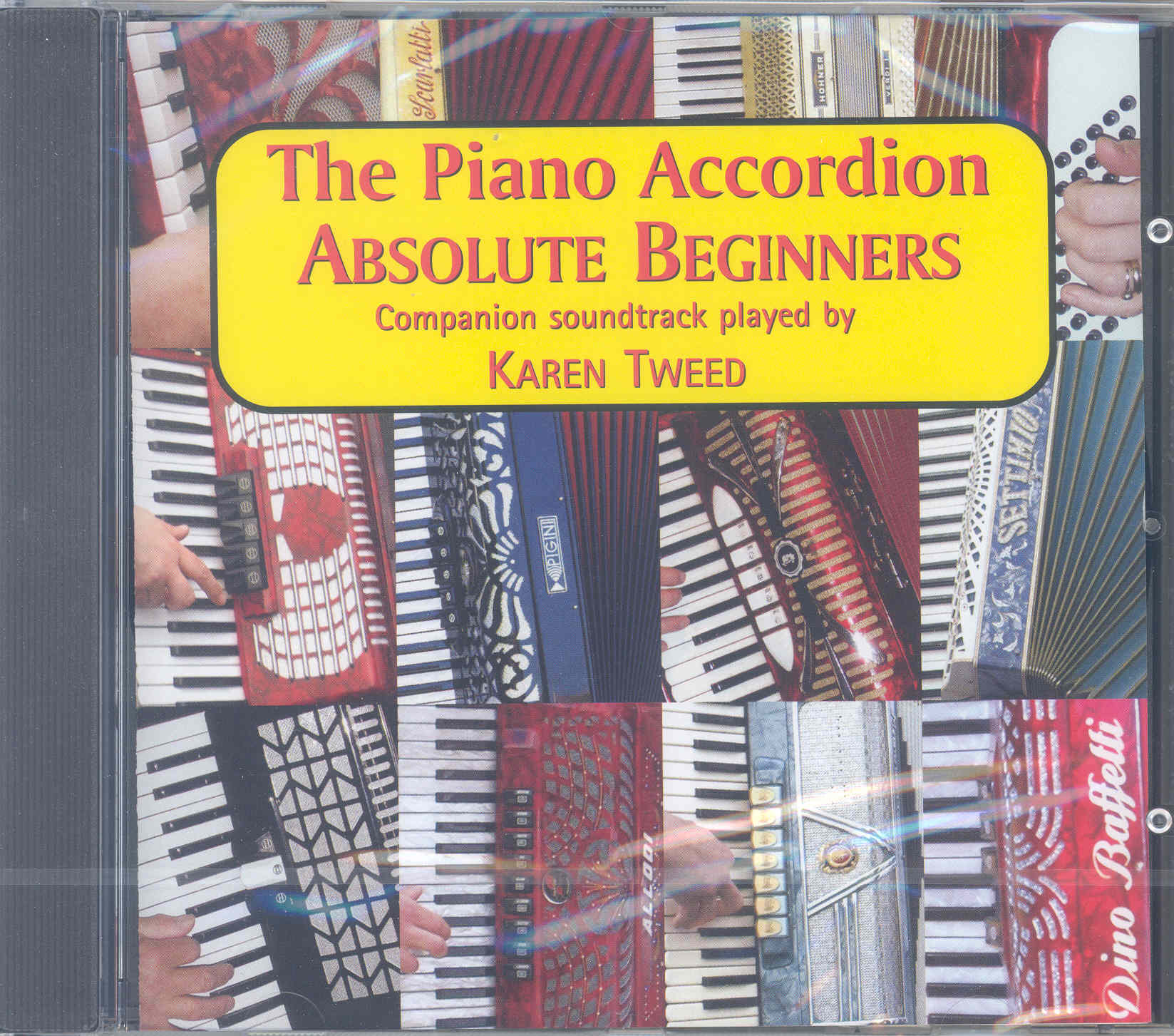 Piano Accordion Absolute Beginners Tweed Mally Cd Sheet Music Songbook