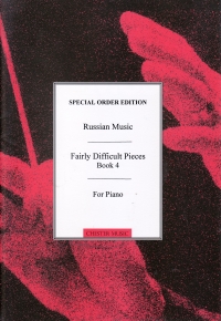 Russian Music For Piano Book K4 Sheet Music Songbook
