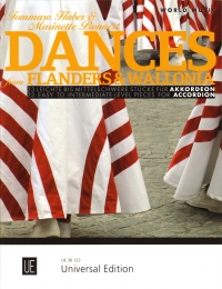 Dances From Flanders & Wallonia Accordion Sheet Music Songbook