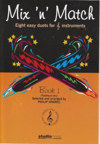 Mix N Match Bk 1 Traditional Airs (8 Duets) Sparke Sheet Music Songbook