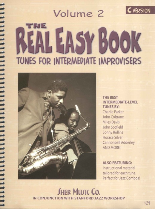 Real Easy Book Vol 2 C Insts Sheet Music Songbook
