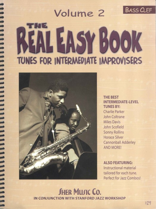 Real Easy Book Vol 2 Bass Clef Insts Sheet Music Songbook
