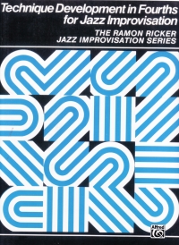 Technique Development In 4ths For Jazz Imp Ricker Sheet Music Songbook