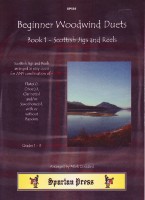 Beginner Woodwind Duets Bk 1 Scottish Jigs & Reels Sheet Music Songbook