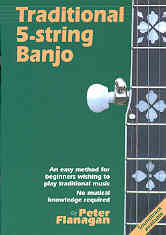 Traditional 5 String Banjo Flanagan Sheet Music Songbook