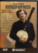Old Time Banjo Styles Mike Seeger Dvd Sheet Music Songbook