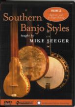 Southern Banjo Styles Vol 2 Mike Seeger Dvd Sheet Music Songbook