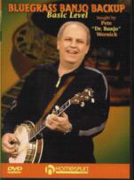 Bluegrass Banjo Backup Pete Wernick Dvd Sheet Music Songbook