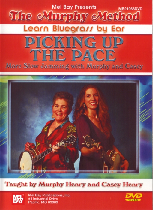 Murphy Method Picking Up The Pace Dvd Banjo Sheet Music Songbook