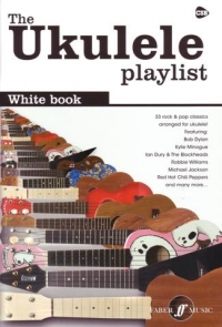 Ukulele Playlist White Book Sheet Music Songbook