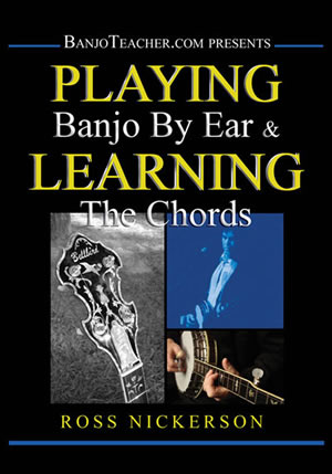 Playing Banjo By Ear & Learning The Chords Dvd Sheet Music Songbook