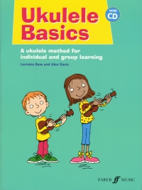 Ukulele Basics Method Bow/davis Book & Audio Sheet Music Songbook