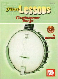 First Lessons Clawhammer Banjo Levenson + Cd Sheet Music Songbook
