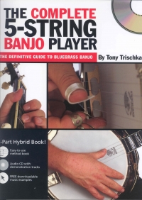 Complete 5 String Banjo Book & Cd Trischka Sheet Music Songbook