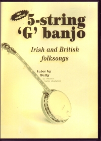 5 String Or G Banjo Method Sullivan Dvd Sheet Music Songbook