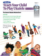 Teach Your Child To Play Ukulele Book 1 + Cd Sheet Music Songbook