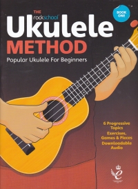 Rockschool Ukulele Method Book 1 + Online Sheet Music Songbook