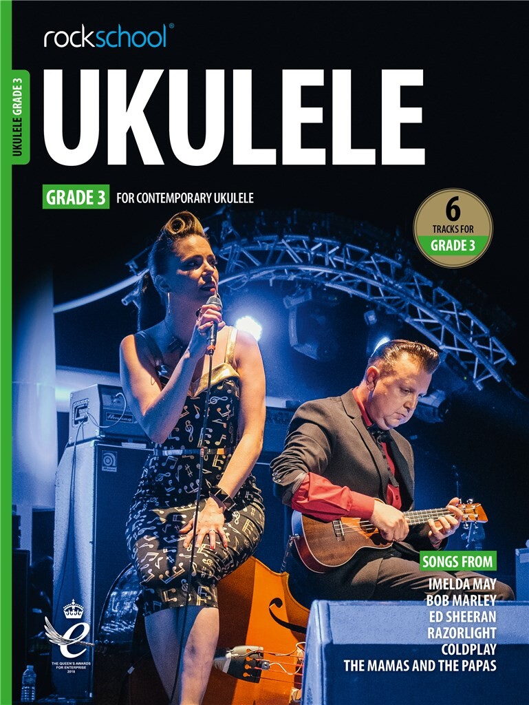 Rockschool Ukulele Grade 3 2020 Book + Online Sheet Music Songbook