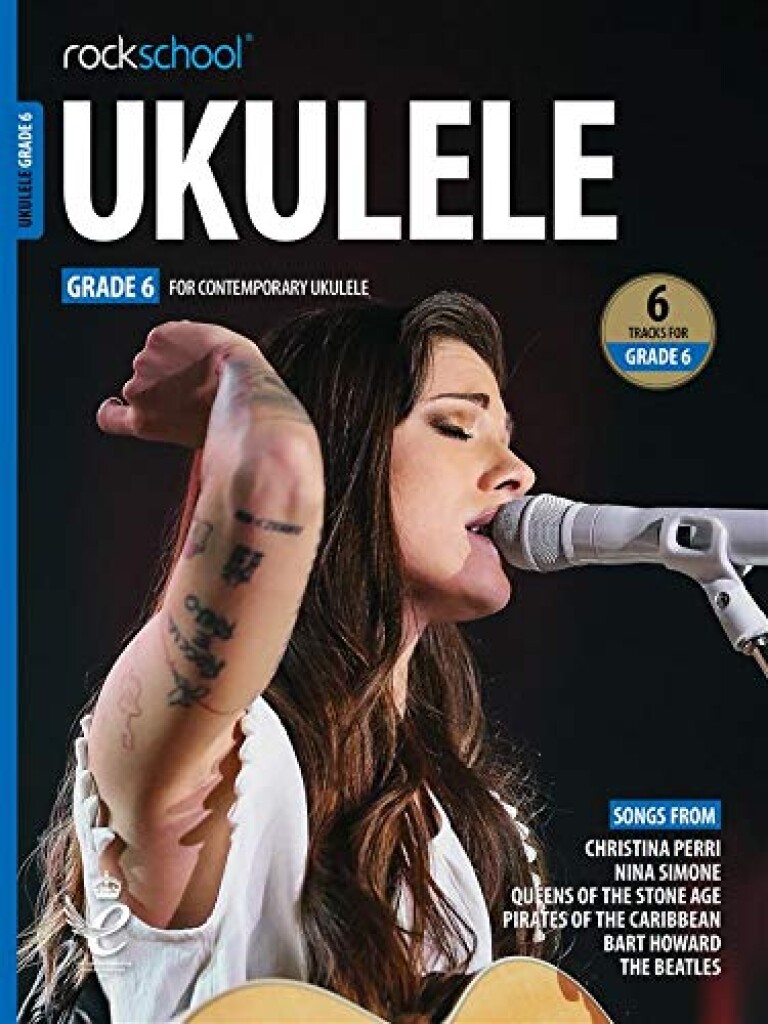 Rockschool Ukulele Grade 6 2020 Book + Online Sheet Music Songbook