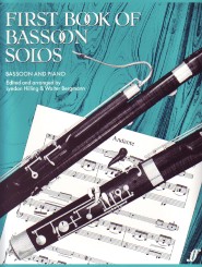 First Book Of Bassoon Solos Complete Sheet Music Songbook