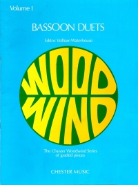 Bassoon Duets Vol 1 Waterhouse Sheet Music Songbook