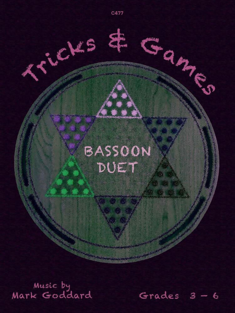 Goddard Tricks & Games Duets For 2 Bassoons Sheet Music Songbook
