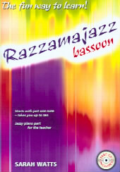 Razzamajazz Bassoon Watts Book & Cd Sheet Music Songbook