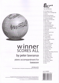Winner Scores All Lawrance Bassoon Piano Accomps Sheet Music Songbook
