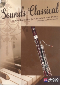 Sounds Classical Bassoon Sparke Bk&cd Sheet Music Songbook