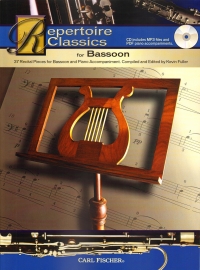 Repertoire Classics Bassoon Book & Audio Sheet Music Songbook
