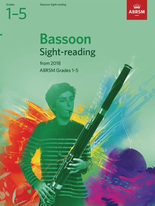Bassoon Sight Reading Tests 2018 Grades 1-5 Abrsm Sheet Music Songbook