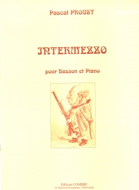 Proust Intermezzo Bassoon & Piano Sheet Music Songbook