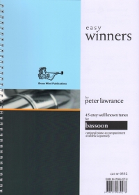 Easy Winners Lawrance Bassoon Sheet Music Songbook