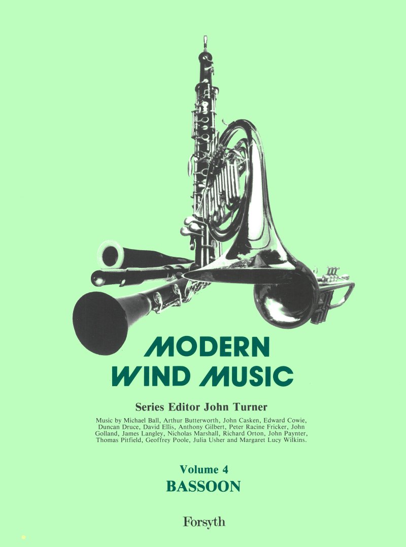 Modern Wind Series Bassoon Sheet Music Songbook