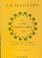 Le Jeune Violincelliste Vol 1b Feuillard Cello Sheet Music Songbook