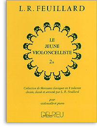 Le Jeune Violincelliste Vol 2b Feuillard Cello Sheet Music Songbook