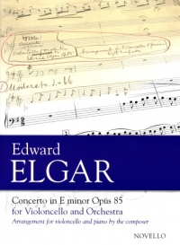 Elgar Concerto Op85 Film Hilary & Jackie Cello Sheet Music Songbook