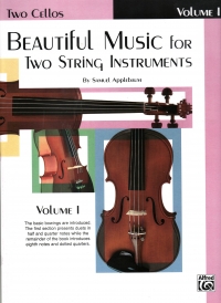 Beautiful Music For Two String Insts Vol 1 Cello Sheet Music Songbook
