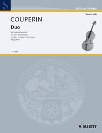 Couperin Duo In G Cello Or Viola Or Bassoon Sheet Music Songbook