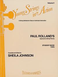 Young Strings In Action Vol 2 Cello Student Book Sheet Music Songbook