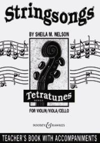 Stringsongs Cello Piano Accompaniment Only Sheet Music Songbook