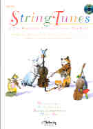 String Tunes Cello Book & Cd Sheet Music Songbook