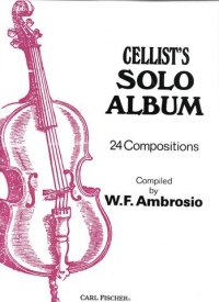 Ambrosio Cellists Solo Album Cello Sheet Music Songbook