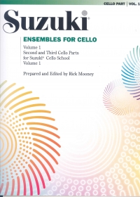 Suzuki Ensembles For Cello 1 Sheet Music Songbook