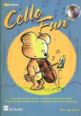 Cello Fun Position 1 Goedhart Book & Cd Sheet Music Songbook