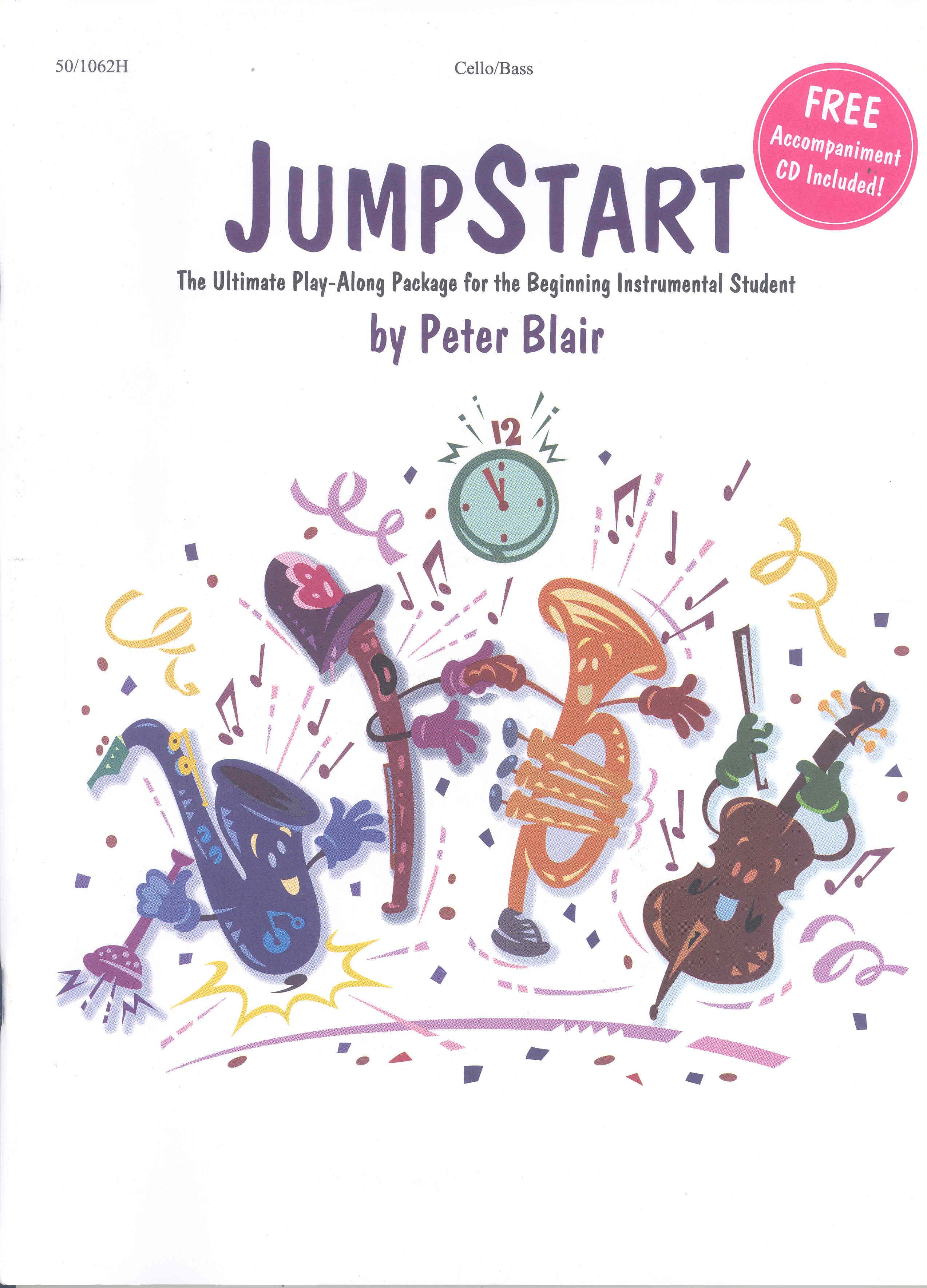 Jump Start Cello Book & Cd Sheet Music Songbook